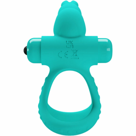 Pretty Love Figgy Green Dual Vibrating Silicone Partner Ring