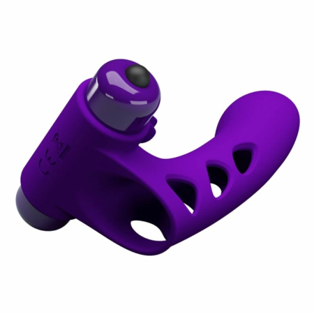 Pretty Love Orlando Violet Finger Vibration Device - 10 Modes, Compact Design