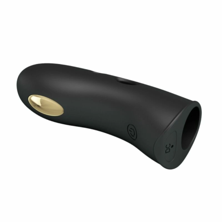 Pretty Love Marico Black Silicone Electro-Stimulation Finger Cover