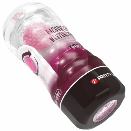 Pretty Love Pink Cup - Soft Textured Intimate Sleeve with Rolling System