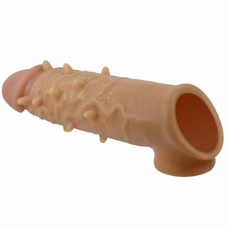 Pretty Love Osborn Silicone Extension Sleeve with Support Ring, Natural Tone