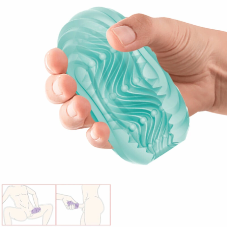 Pretty Love Twist Angel Cupid Egg Intimate Device, TPR, Compact Design