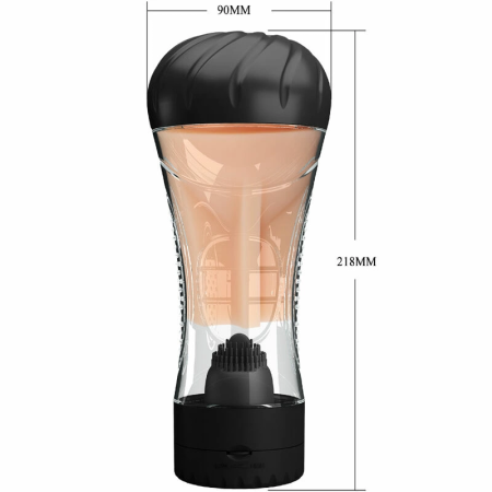 Pretty Love Naomi Vibro Cup - Vibrating Intimate Device, Flesh, 23 cm