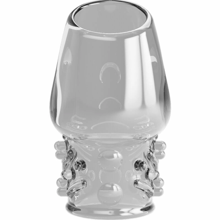 Pretty Love Matias Transparent Extension Sleeve TPR Crystal 90mm