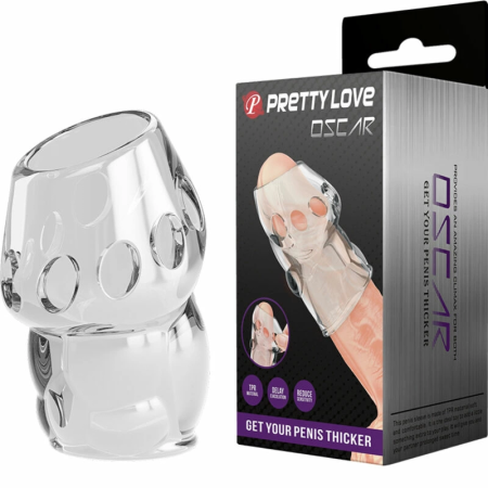 Pretty Love Oscar Crystal Transparent Extension Enhancer, TPR, 90 mm