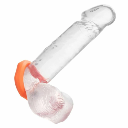 CalExotics Alpha Sexagon Silicone Support Ring Orange Flexible Design