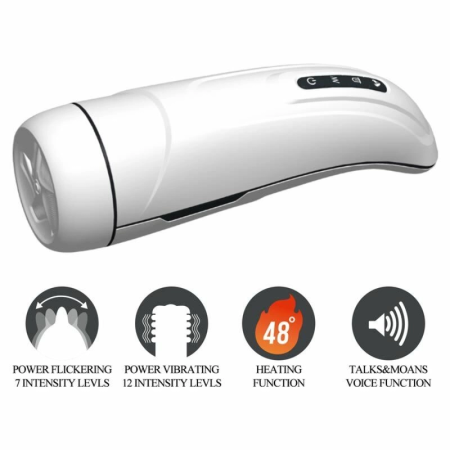 Pretty Love Marissa Intimate Device with Vibration, Heating & Sound, Black