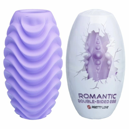 Pretty Love Double Sided Intimate Egg Model Lilac TPR Reversible