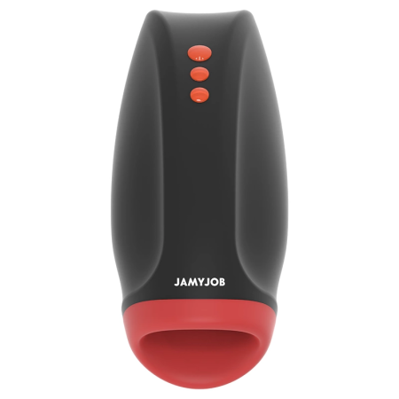 Jamyjob Novax Intimate Machine with Vibration & Compression, Black, 197mm