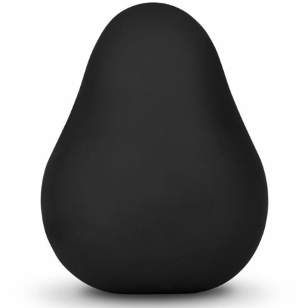 Gvibe G-Egg Black Textured Silicone Compact Intimate Sleeve 6.5cm