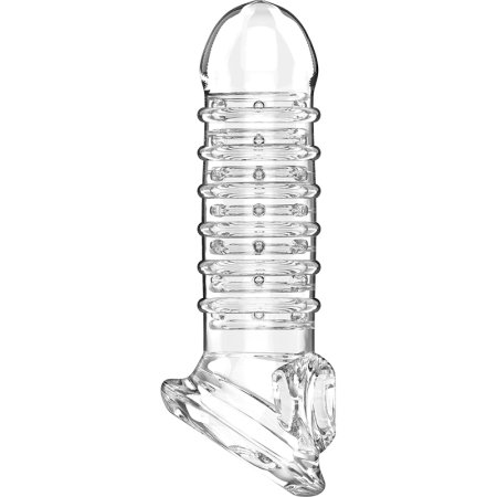 VirilXL V15 Transparent Extension Sheath - Adjustable Intimate Enhancer