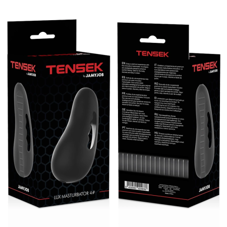 Jamyjob Tensek 4 Intimate Stimulation Device Black Ergonomic Grip
