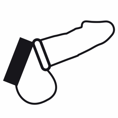 Darkness Premium Metal Ring System Black & Silver - Adjustable Intimate Accessory