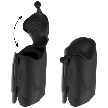 JAMYJOB Head Stroker Rechargeable Gel Silicone Intimate Device 9 Modes