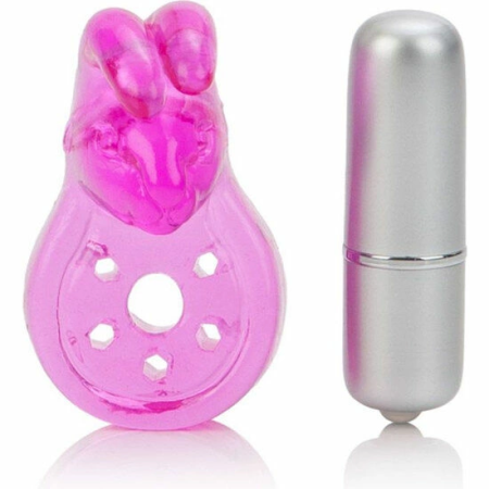 CalExotics Micro Vibe Arouser Bunny Pink Intimate Enhancer 3-Speed