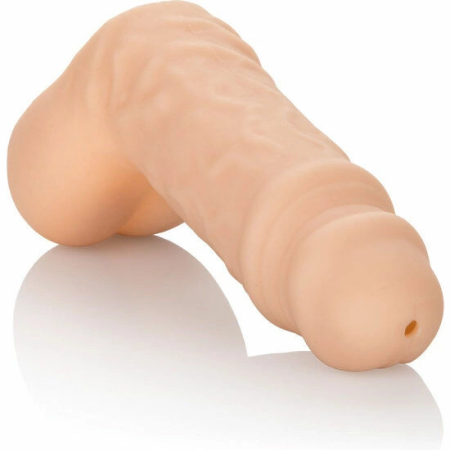 CalExotics Stand to Pee Packer Silicone Anatomical Model 15.25cm Beige