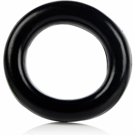 CalExotics Colt Silicone Rings Set 3 Sizes Black Adjustable System