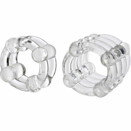 CalExotics COLT Enhancer Rings Clear Flexible Support System