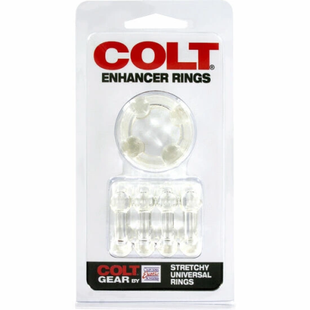 CalExotics COLT Enhancer Rings Clear Flexible Support System
