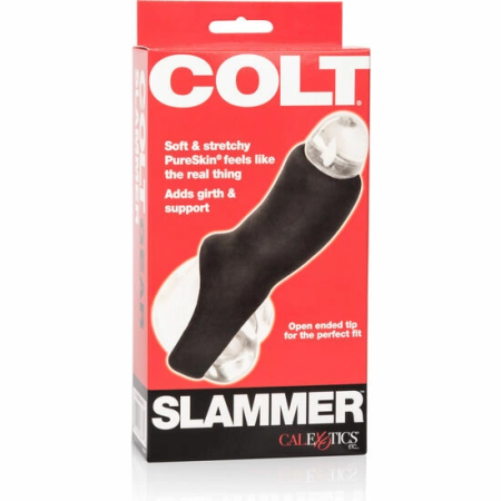 CalExotics COLT Slammer Intimate Enhancement Sleeve 11 cm TPR Black