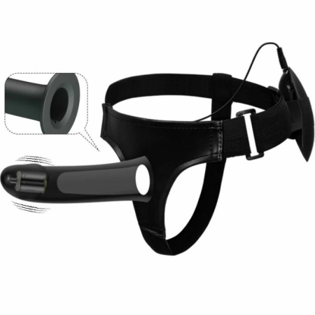 Pretty Love Vito Intimate Harness System with Hollow Vibrating Insert 17.3 cm