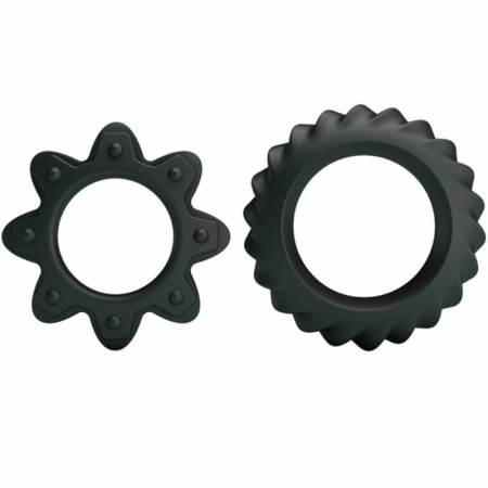 Baile Flowering Silicone Support Rings Set - 2 Sizes, Durable Material