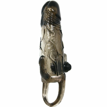 Baile Brave Man Extension Black 16.5 cm with Dual Vibration System