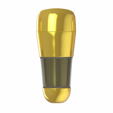 Pretty Love Kitty Ultra Simulation Intimate Device Gold 20.5cm x 8.6cm