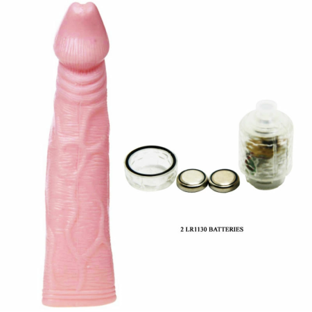 Baile Fantasy Vibe Extension TPR Model with Vibrating Tip 18cm