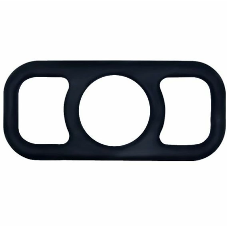 Baile Training Silicone Adjustable Support Rings Set of 3 Black