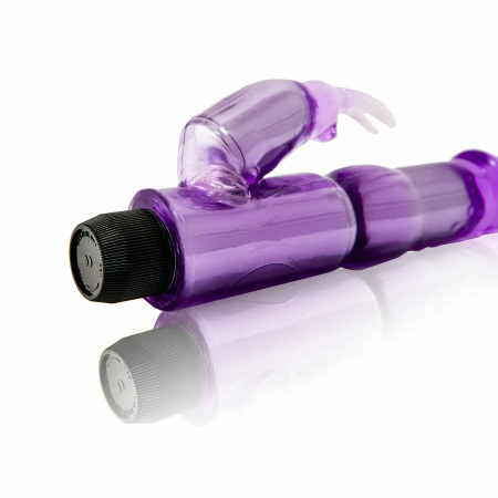 Baile Rabbit Fantasy Vibe Purple Dual-Motor Intimate Machine Silicone
