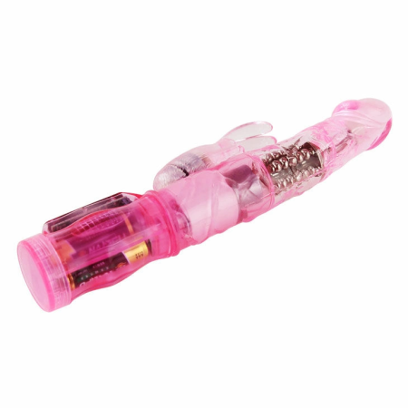 Baile Pink Rabbit Mini Rotator Superstimulator, 21.5 cm, Multispeed Gelatin Model