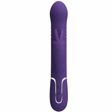 Pretty Love Coale Multi-Function Rabbit Intimate Device 4-in-1 Purple