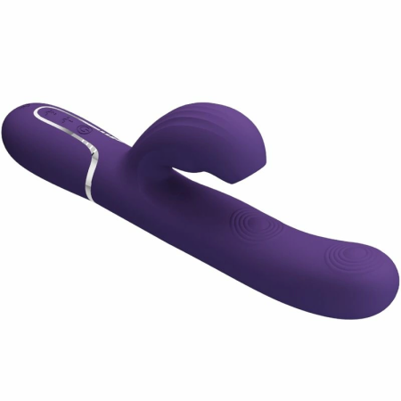 Pretty Love Perlita 3-in-1 Rechargeable Intimate Machine Purple