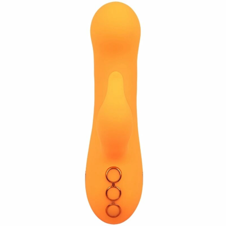 CalExotics Montecito Muse Dual Action Vibrator Orange USB Rechargeable