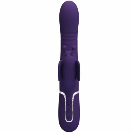 Pretty Love Butterfly Purple 4-in-1 Multifunction Intimate Device