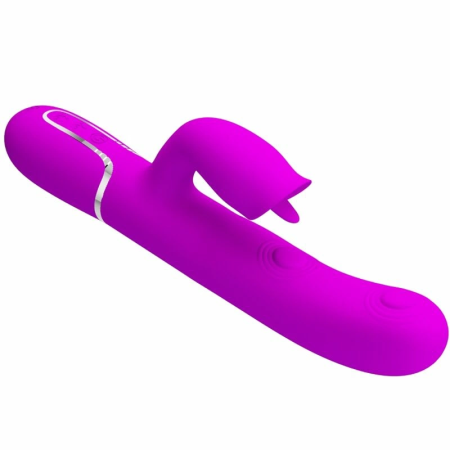 Pretty Love Rabbit Vibrator Fuchsia - 7-Mode Dual Action Intimate Device