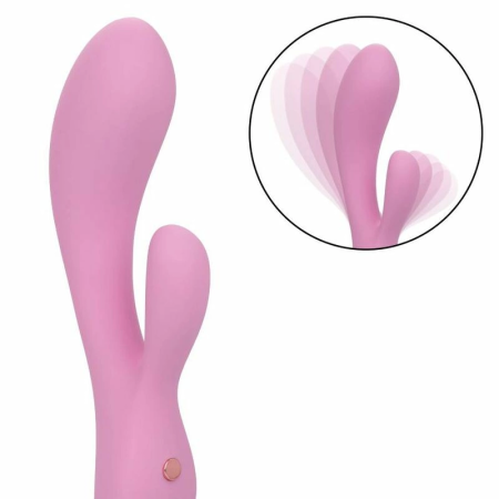 CalExotics Contour Zoie Pink Flexible Dual-Action Intimate Device
