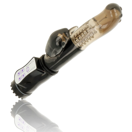 OHMAMA Rotator Vibrator Dolphin Stimulator Hypoallergenic Silicone 22.5cm