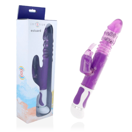 INTENSE Estuard Up&Down Rotator Vibrator Lilac, 30cm, 12 Modes