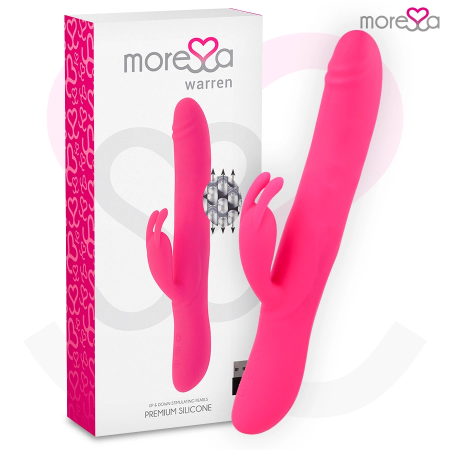 Moressa Warren Premium Silicone Intimate Device USB Rechargeable 25.5cm