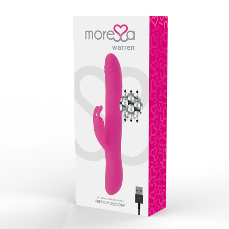 Moressa Warren Premium Silicone Intimate Device USB Rechargeable 25.5cm