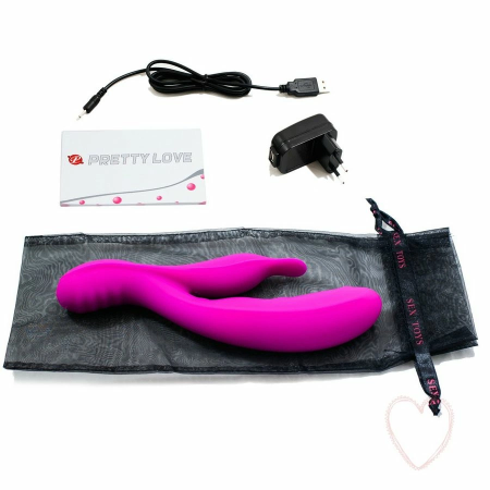 Pretty Love Bliss High-Grade Lilac Massager 30-Mode Rechargeable 21cm