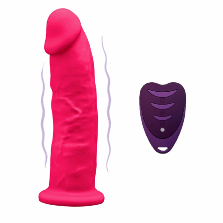 Silexd Model 2 Pink 17cm - Intimate Wellness Device with Remote Control