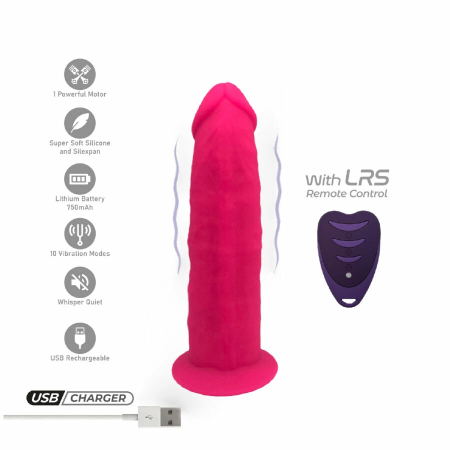 Silexd Model 2 Pink 17cm - Intimate Wellness Device with Remote Control