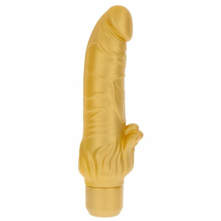 Get Real Gold Dicker Multi-Speed Gold Intimate Stimulation Device 22 cm