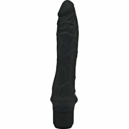 GET REAL Classic Large Black Silicone Vibrating Model 24.9 cm