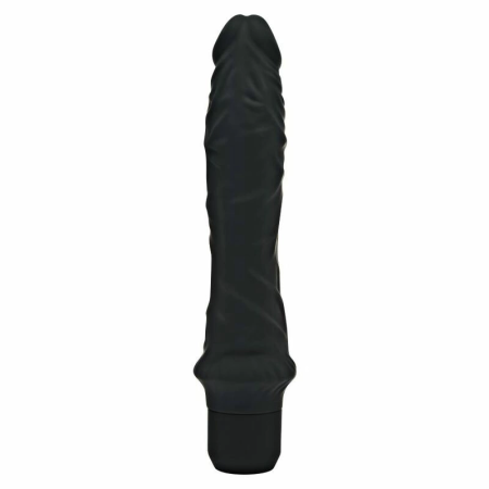 GET REAL Classic Large Black Silicone Vibrating Model 24.9 cm