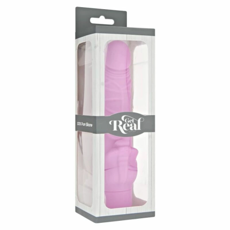 Get Real Classic Stim Pink - Vibrating Silicone Personal Massager