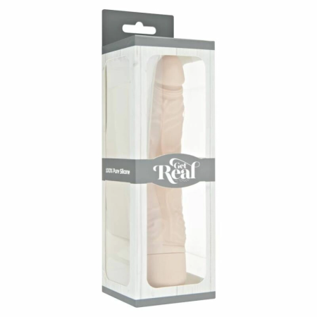 Get Real Classic Slim Vibrator Skin - Slimline Silicone Model with Multispeed System